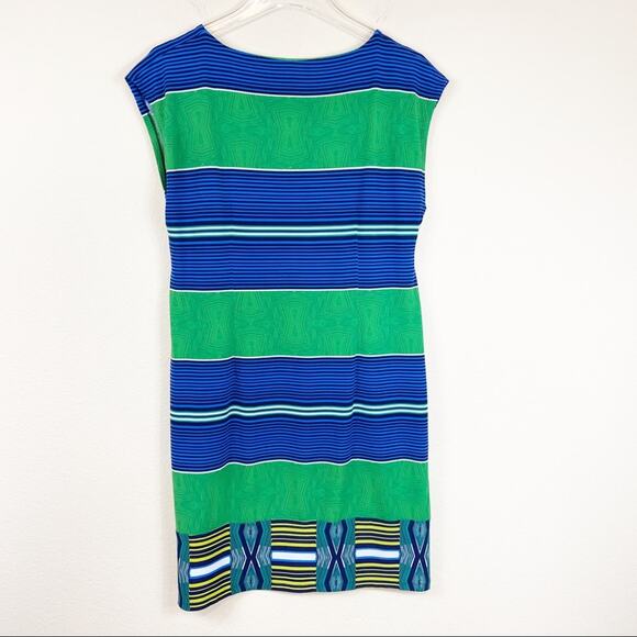 Laundry By Shelli Segal Bright Pattern Dress Sz S - Picture 2 of 5